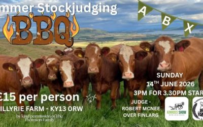 Summer stockjudging & bbq | Sunday 14th June